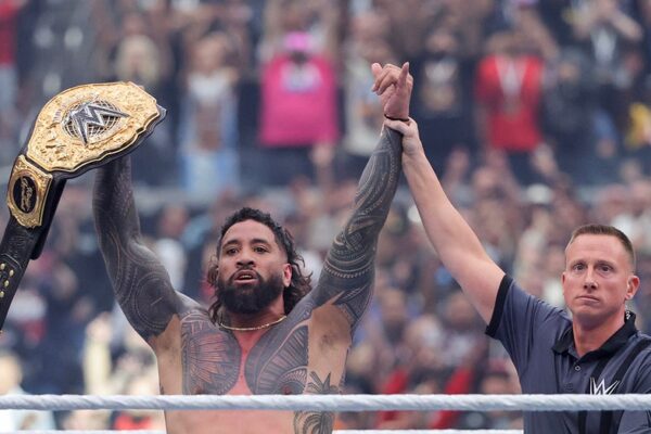 Jey Uso welcomes WWE fans to ‘yeet era’ after WrestleMania 41 win