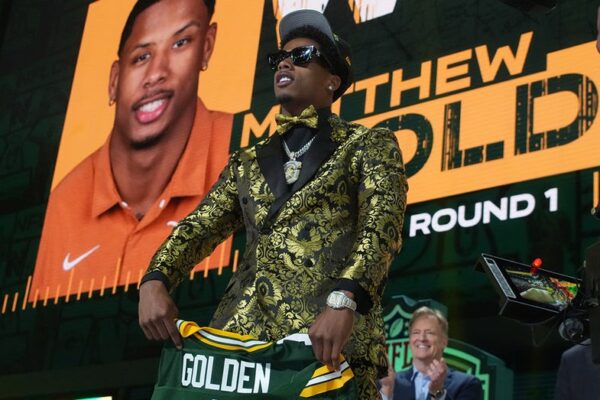 Packers’ Matthew Golden unconcerned about pressure after historic pick: ‘I’ve got something to prove’