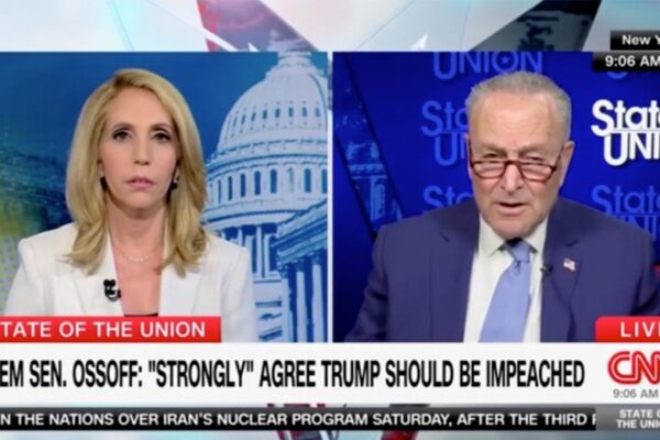Chuck Schumer dodges on whether Democrats will look to impeach Trump if they win back Congress